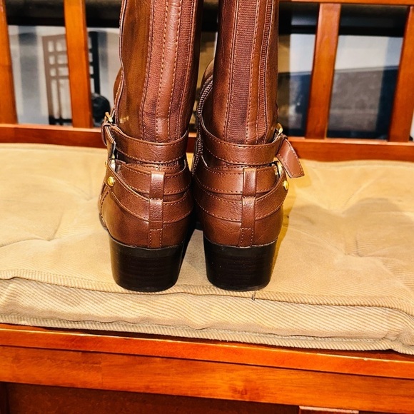 Unisa Brown Leather Riding Boots. - Picture 4 of 15